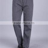 Unisex Work Uniform Wholesales Factory Cotton Baker Strpe Chef Uniform Pants thumbnail-2