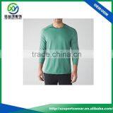 2017 Latest Design Mens Long Sleeve Dry Fit Anti-UV Gym t Shirt / Fishing Shirt / Compression Shirt thumbnail-2