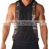 Hot Sale Sports Men's Body Building Hoodie Wear Custom Gym Singlets thumbnail-2