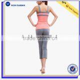 Wholesale Hot Sale Spandex And Polyester Fashion Lycra Yoga Wear/Gym Clothing Set thumbnail-2