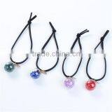 Accessories Ball Black Blue Rhinestone Glass Elastic Hair Ties thumbnail-3