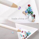 Brand New Rhinestones Picker Pencil Nail Art Tool Wa White Pen For Craft Gem Crystal