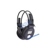 Wesent WST-860 MP3 Music Headset Headphones(Black)