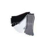 Ankle Black, Grey Durable Anti - Bacterial Athletic Short Toe Socks for Boys thumbnail-1