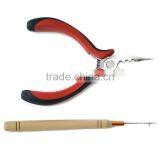 Hair Accessory Set Hook Needles And Hair Extension Pliers For Pre Bonded Hair Extensions Applying thumbnail-6