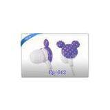 Cute Promotional Radio Fashion In Ear Earphone / Earbuds for Girls thumbnail-1