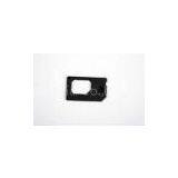 Black 1.5 x 1.2cm SIM Card Holder For IPhone 4 / 4S 500pcs