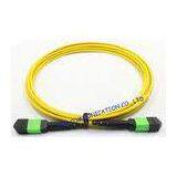 LSZH Jacket FTTX 12 Core Fiber Optic Patch Cord , Fiber Optic Jumper thumbnail-1