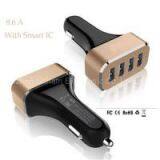 4 Port USB Car Charger 7.2A thumbnail-1