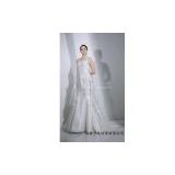 EB6006 Elegant organza bridal gowns wedding dresses