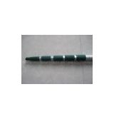 5-Part 6m Long Paint Roller Striped Aluminum Extension Handle(Plug Style Tip with American type Screw)