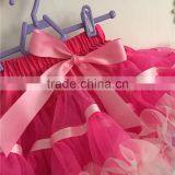 MOQ 1PCS Wine Color Puffy Skirts Gilrs Boutique Clothing thumbnail-5