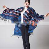 Lengthened Thickening Cashmere Winter Poncho Cloak