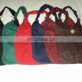 SOLID COLOURS CANVAS COTTON BAGS COLLECTIONS OF 50 PCS