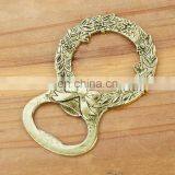 Wedding Party Souvenirs Vintage Gold Garland Shape Design Beer Bottle Opener Wedding Gift For Guests thumbnail-3