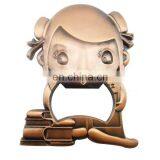 Custom Copper Own Design Head Metal Bottle Opener