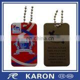 Quality Double Sided Custom Dog Tag With Ball Chain thumbnail-1