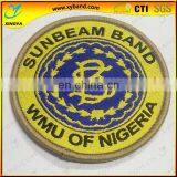 Round Woven Golden Badges