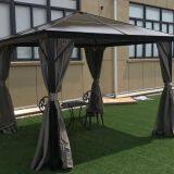 Алюминиевый солнечный панельный садовый беседка