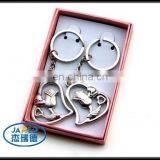 Fancy Cheap Metal Custom Engraved Keychain Heart Shape Key Chain thumbnail-4