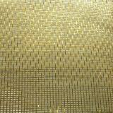 Wire Mesh Glass Laminated Brass