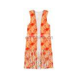 Girl Kids Summer Cardigan Tie Dye Kimono Monouso thumbnail-4