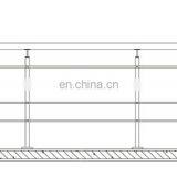 Flange Handrail Post Decorative Stainless Steel Railing Square Round Pipe Base Cover Plate thumbnail-6