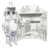 DIY Kids Toy Educational Toy 3D Paper Character Robot Activity Kit 3d Puzzle thumbnail-3