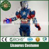 Lisaurus-Da-Disfraces Atractivo Para Cosplay y Espectaculos Tematicos, Super Robot, Patriot