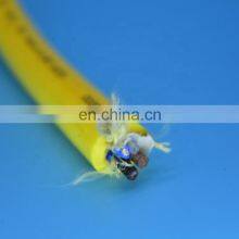 Double Sheath ROV Cable With 6 Single Mode Optica Fiber and Pipe Tube Neutral Buoyancy Tether thumbnail-3