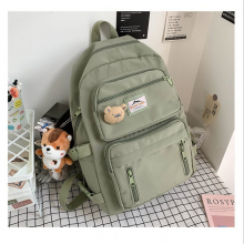 High Capacity Backpack New Korean Nylon Cloth Backpack Fashion Trend Junior High School Students Schoolbag Backpack thumbnail-2