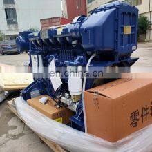 China Supply Water Cooled 550hp/2100rpm WP12C550-21 Weichai Marine Diesel Engine thumbnail-4