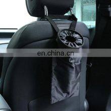 Car Seat Back Garbage Bag Not Disposable Trash Rubbish Litter Box Black Color thumbnail-1