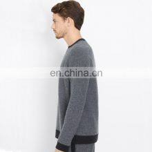 Wholesale OEM Custom New Design Cashmere Pullover Mens Sweater thumbnail-3