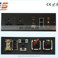 110V Multimedia VGA Data and Power Wall Plate Socket thumbnail-2