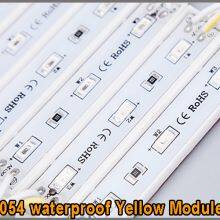 12V LED Advertising Texsign Module SMD 5054 3-chips LED Module for Lettere Signage Yellow Color CE ROHS thumbnail-3