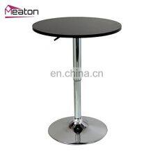 Cheap European style home furniture black coffee metal legs side table