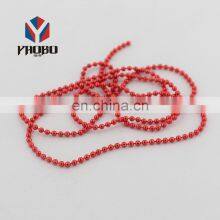 Fashion High Quality Metal Colored Ball Chain With Connectors thumbnail-2