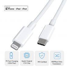 MFi Certified 18W PD USB C to Lightning Charging Cable C94 to Type-C 18W Fast Power Charger for IPhone 8/8Plus/X thumbnail-2