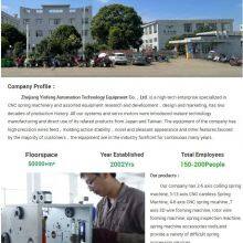 YINFENG CNC-8660 6 Axces Cnc Spring Coiling Machine,6MM Compression Spring Machine thumbnail-3