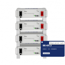 Deye SE-G5.3 51.2V 103Ah 5.32Kwh LiFePO4 Server Rack Battery For ESS thumbnail-1