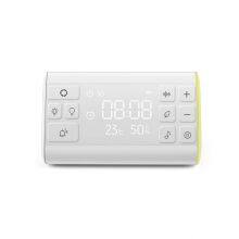 DC 5V 1800mah Antique Style Temperature Humidity LED Display Alarm Clock Wake up Light Radio White Noise Machine thumbnail-4