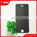clear 9H anti-explosion tempered glass screen Factory supply privacy screen protector for iPhone 5S