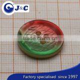 Bespoke Colour Black MOP Natural Shell Buttons,black Mother of Pearl Sea Shells Buttons. thumbnail-2