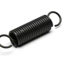 Custom Spiral Spring Stainless Steel Black Coating Double Hook Tension Spring thumbnail-2