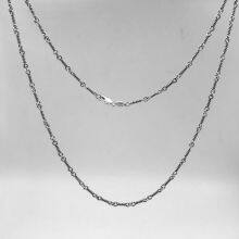 Creative Gothic Thorn Necklace Retro Barbed Wire Collarbone Chain Punk Unisex Jewelry Holiday Party Gift Men Women Accessories thumbnail-3