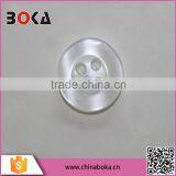 2015 Wholesale Classic White Round Shape Plastic Buttons With 4 Holes Yiwu Factory on Direct Sale