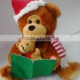 Plush Chrsitmas Bear/christmas Teddy Bear/stuffed Christmas Toys thumbnail-1