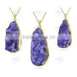 Fashion Wedding Gold Necklace Designs, Elegant Necklace Designs With Stone thumbnail-6