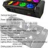8*10w 4in1 RGBW LED Beam Moving Head Spider Light 8 Eye Spider Light thumbnail-2